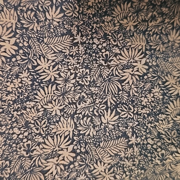 Van Heusen, foliage print, short sleeved, button down, shirt - Picture 3 of 4